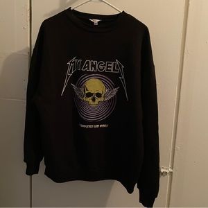 Subdued "my angel" Crewneck